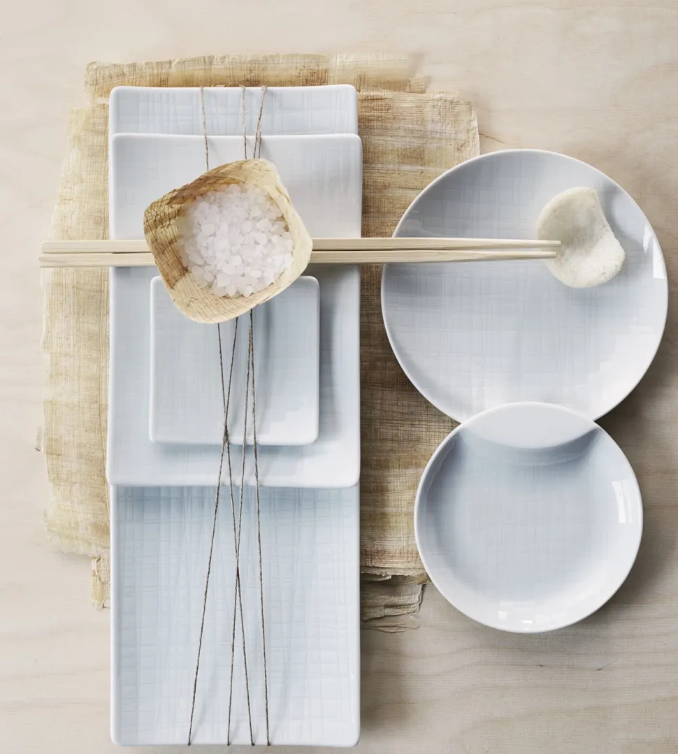 Bord Rosenthal Mesh White 17 cm