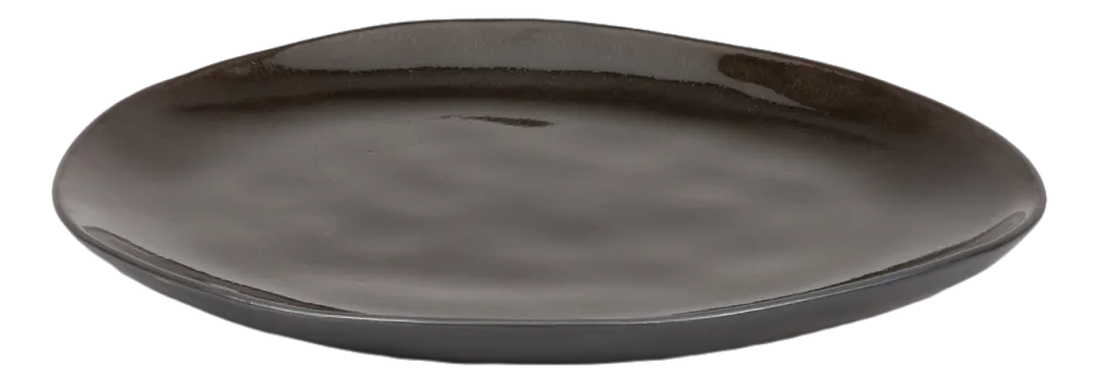 Serax Bord Oval M Pure Grey 20 cm Online