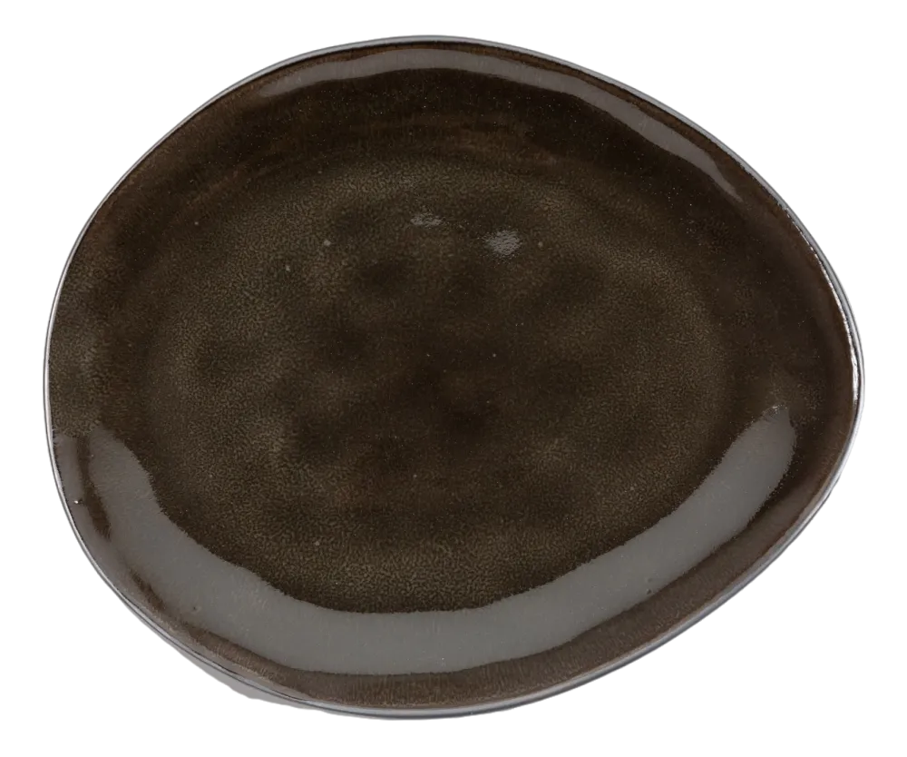 Serax Bord Oval M Pure Grey 20 cm Online