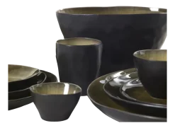 Serax Bord Oval S Green Pure Black 15 cm Clearance