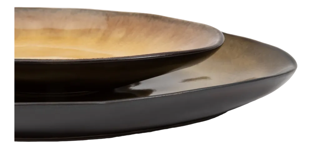 Serax Bord Oval S Green Pure Black 15 cm Clearance