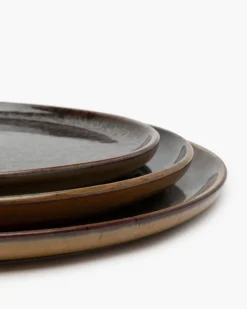 Bord Serax Surface Tableware By Sergio Herman Indi Grey M 24 x 24 x 1,5 cm