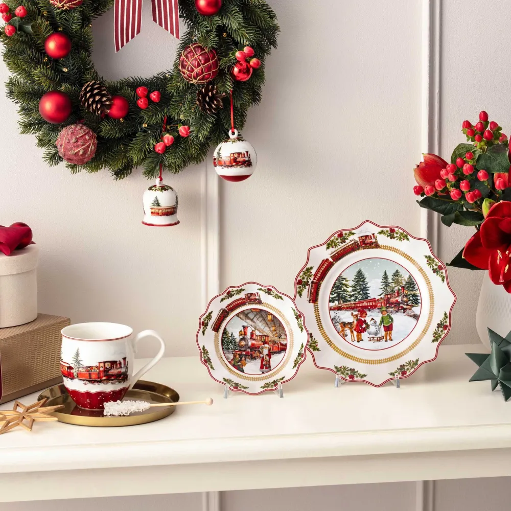 Villeroy & Boch Bord Annual Christmas Edition 2025 Ø23,5cm Hot