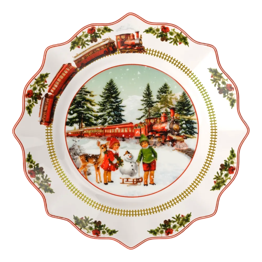 Villeroy & Boch Bord Annual Christmas Edition 2025 Ø23,5cm Hot