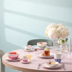 Bord Villeroy & Boch Fleur Cassis Ø26,5cm (6 delig)