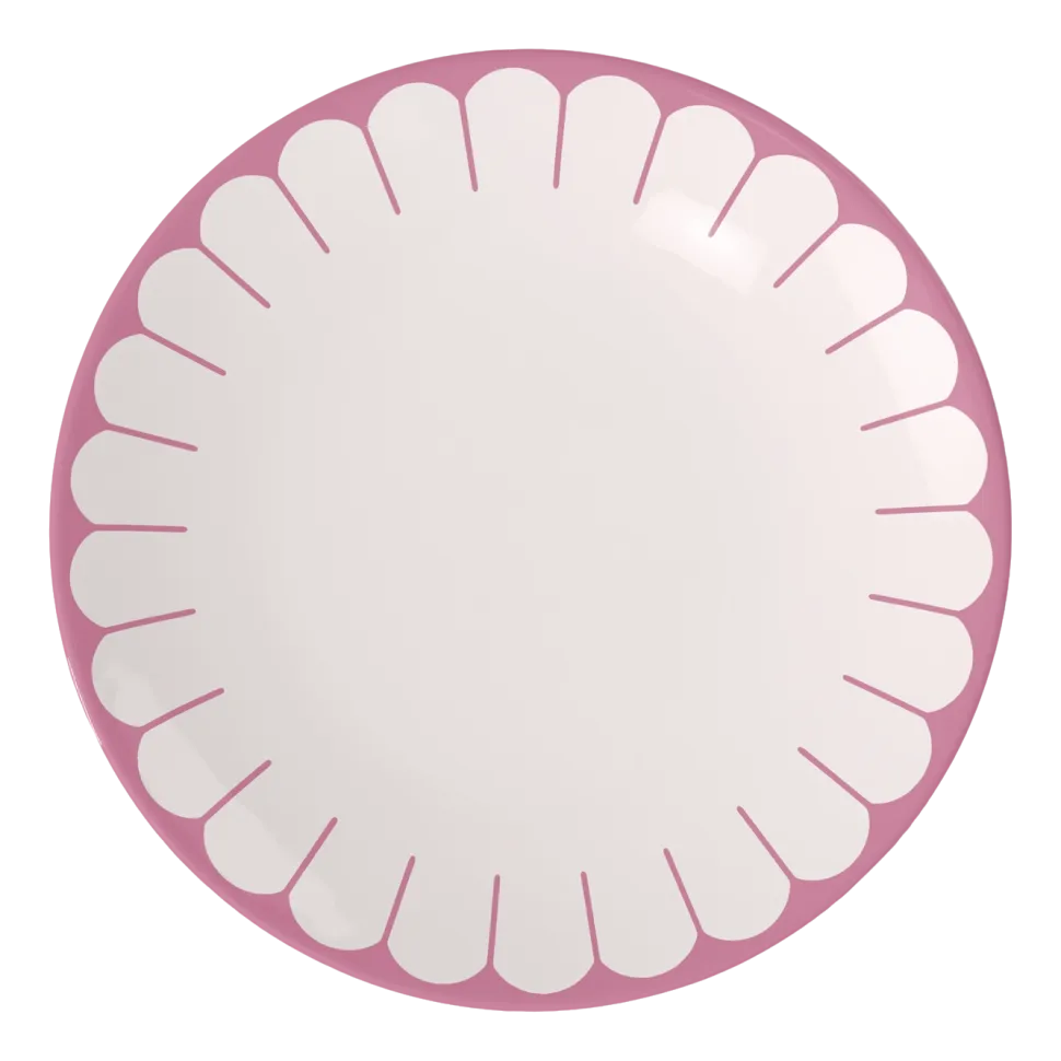 Bord Villeroy & Boch Fleur Cassis Ø26,5cm (6 delig)