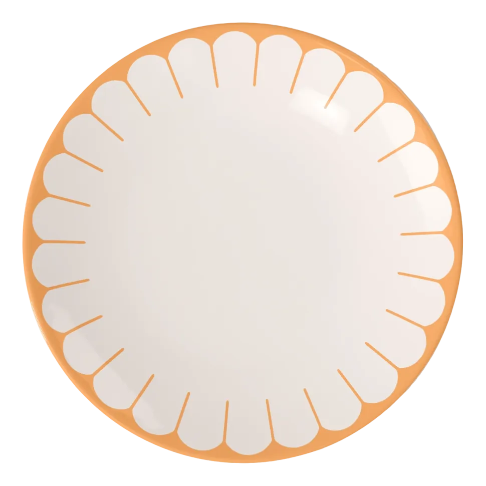 Bord Villeroy & Boch Fleur Soleil Ø26,5cm (6 delig)
