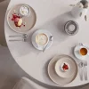 Villeroy & Boch Bord Iconic Mat Beige 24 cm (6 delig)