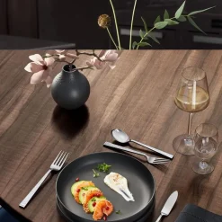 Bord Villeroy & Boch Iconic Zwart (6-Delig)
