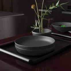 Bord Villeroy & Boch Iconic Zwart (6-Delig)