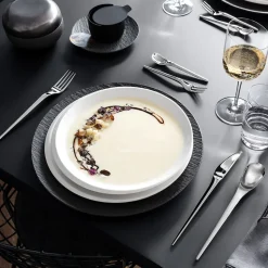 Bord Villeroy & Boch NewMoon Plat Wit (6-Delig)