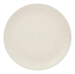 Bord vtwonen Plates Ceramic Offwhite 24 cm (Set van 2)