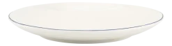 Bord vtwonen Plate White-Blue Line 20 cm (Set van 6)