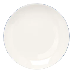 Bord vtwonen Plate White-Blue Line 20 cm (Set van 6)