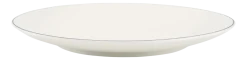 VT Wonen Bord vtwonen Plate White-Blue Line 25,5 cm (Set van 6) Clearance