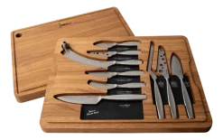 Borrelset Boska Monaco+ Brown / Silver (Set van 9)