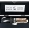 Laguiole Style de Vie Botermes Luxury Line Eikenhout (4-Delig) Hot