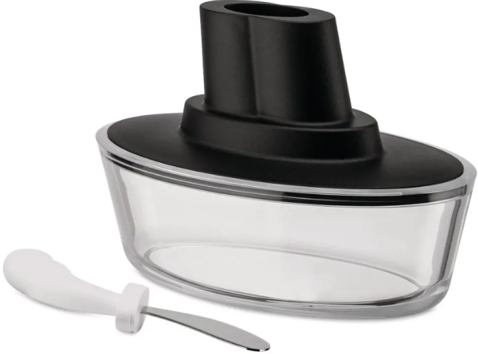 Botervloot Alessi Ship Shape Black