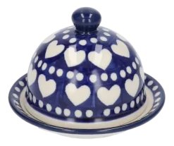 Botervloot Bunzlau Castle Rond Blue Valentine (Ø 9,5 cm)