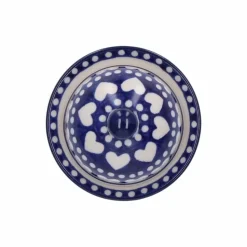 Botervloot Bunzlau Castle Rond Blue Valentine (Ø 9,5 cm)