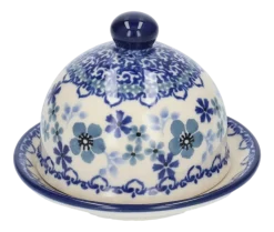 Botervloot Bunzlau Castle Rond Indigo (Ø 9,5 cm)