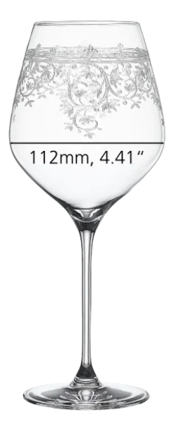 Bourgogneglas Spiegelau Arabesque 840 ml (2-Delig)