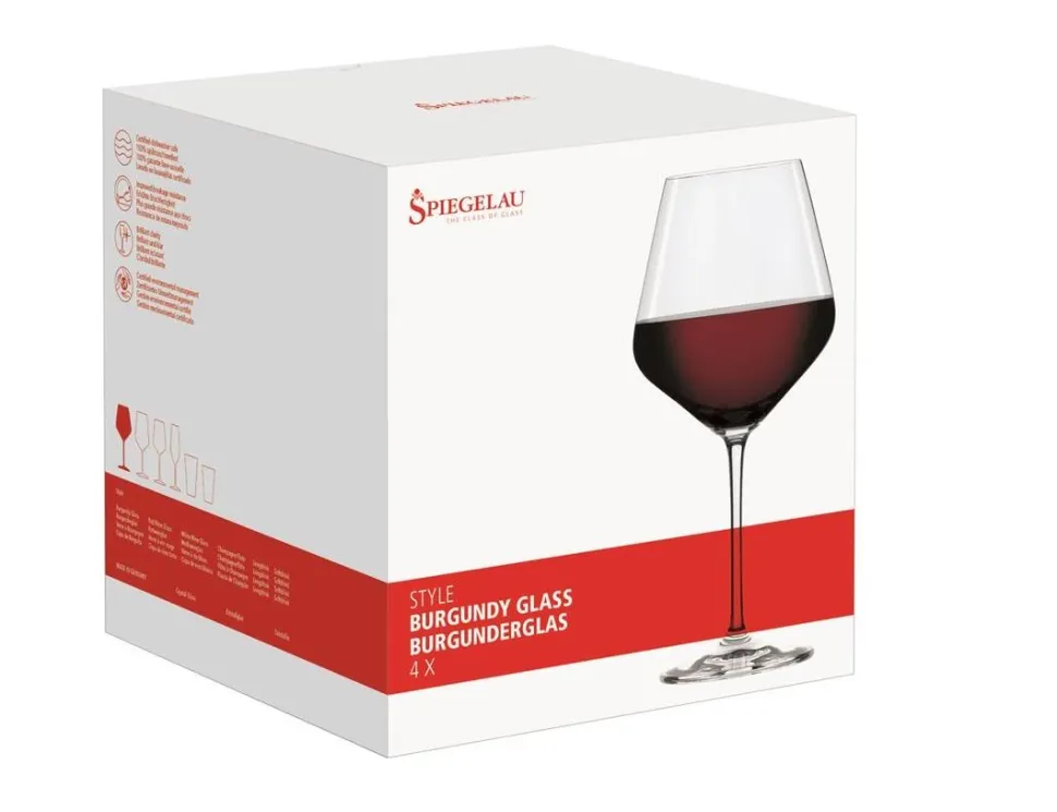 Bourgogneglas Spiegelau Style 640 ml (4-delig)