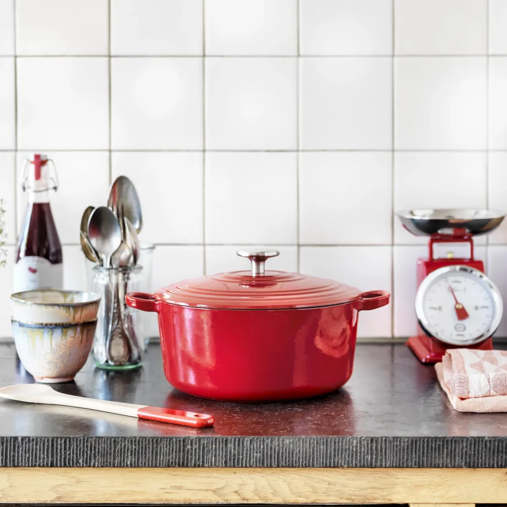 BK Braadpan Bourgogne Chili Red 28 cm Online