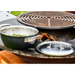 Demeyere Braadpan Black 5 Conisch Met Deksel 24 cm Outlet