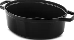 Ducq Braadpan Cast Iron Ovaal 31 x 24 cm Hot