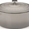 Braadpan Kela Calido met Deksel Rond Grijs 4,6L