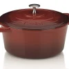Braadpan Kela Calido Rood 4L