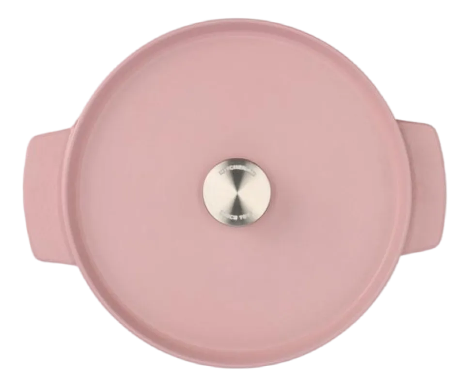 Braadpan KitchenAid Cast Iron Dried Rose 26 cm