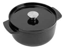 Braadpan KitchenAid Cast Iron Onyx Black 22 cm