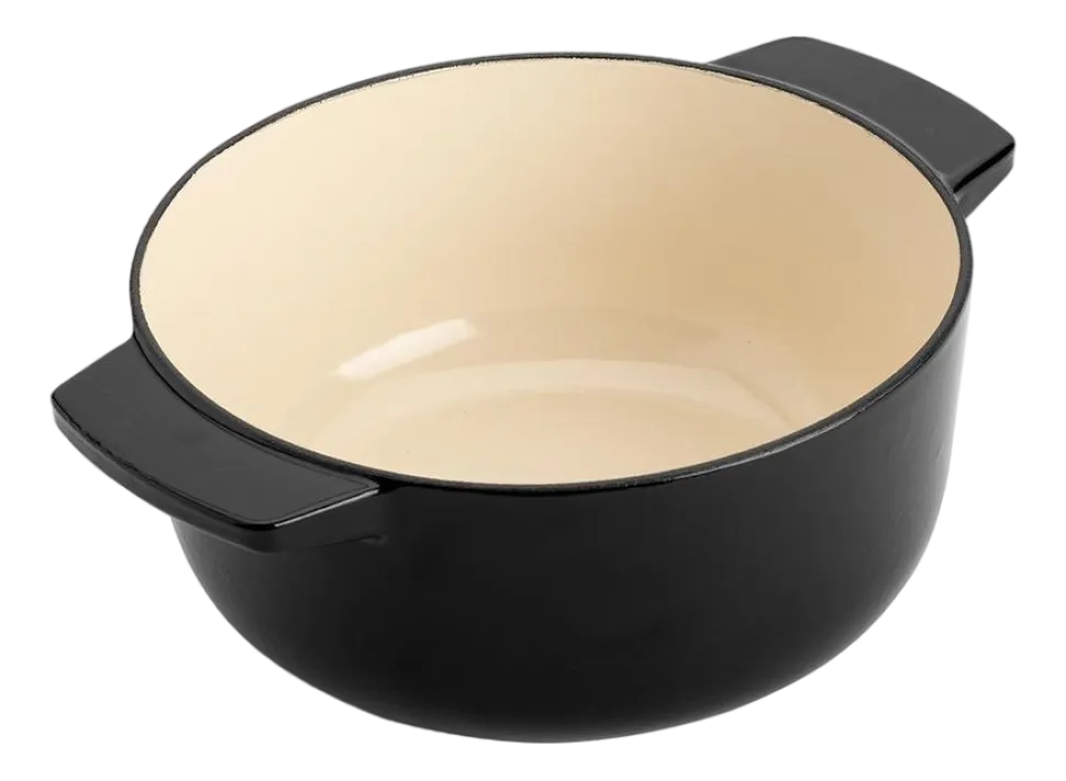 Braadpan KitchenAid Cast Iron Onyx Black 22 cm