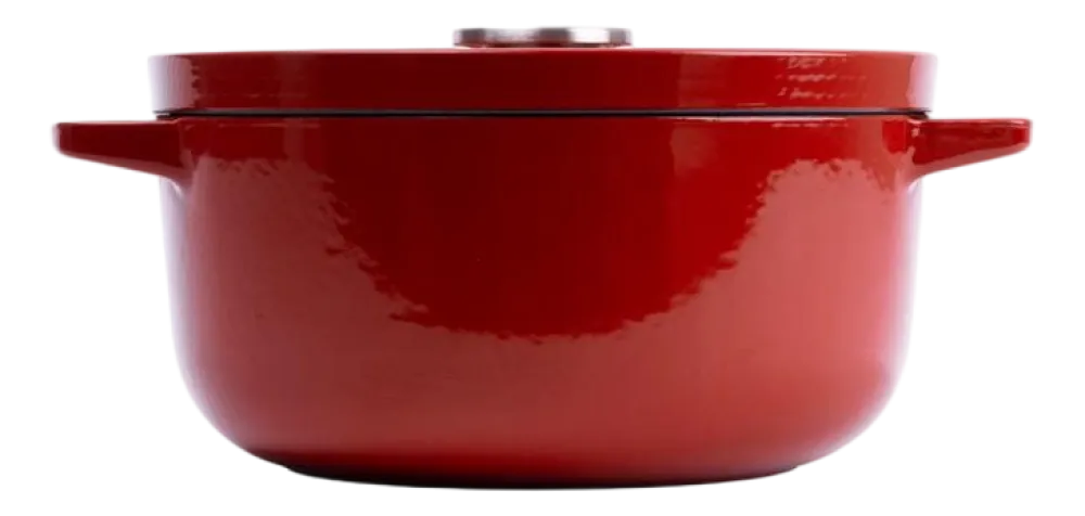 KitchenAid Braadpan Cast Iron Empire Red 22 cm New