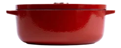 KitchenAid Braadpan Cast Iron Ovaal Empire Red 30 cm Sale