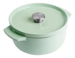 KitchenAid Braadpan Cast Iron Pistachio 22 cm Outlet