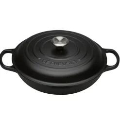 Braadpan Le Creuset Campagnard Mat Zwart 26 cm