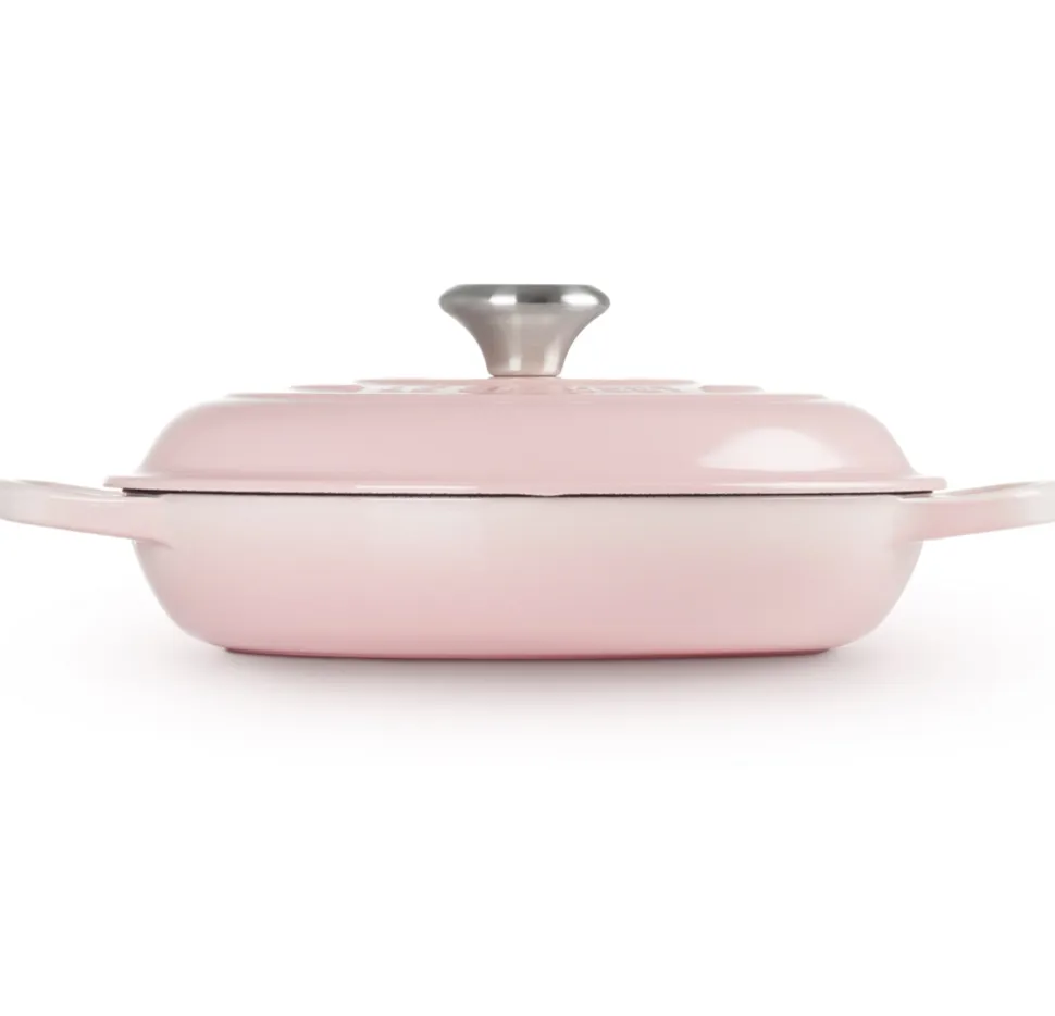 Braadpan Le Creuset Campagnard Shell Pink 26 cm