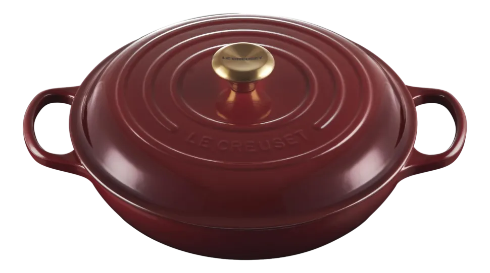 Braadpan Le Creuset Campagnard Garnet 30 cm
