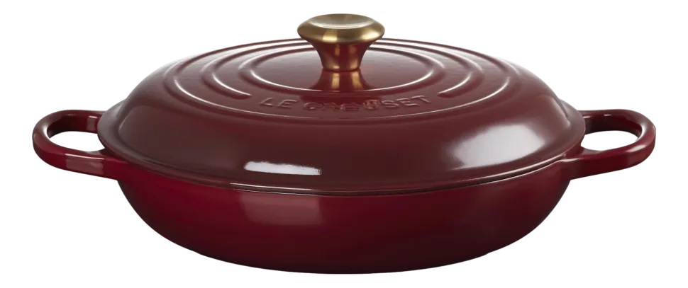 Braadpan Le Creuset Campagnard Garnet 30 cm