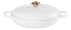 Le Creuset Braadpan Campagnard Rond White 30 cm