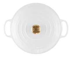 Le Creuset Braadpan Campagnard Rond White 30 cm