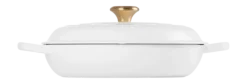 Le Creuset Braadpan Campagnard Rond White 30 cm