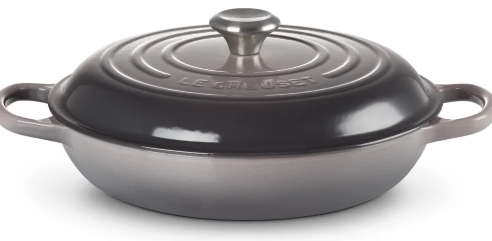 Le Creuset Braadpan Campagnard Flint Best