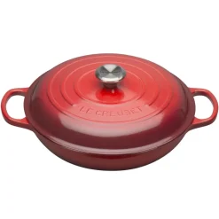 Braadpan Le Creuset Campagnard Kersenrood 26 cm