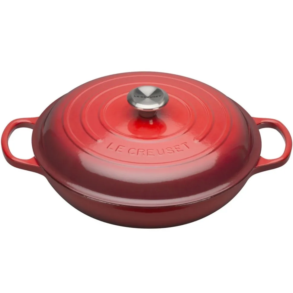 Braadpan Le Creuset Campagnard Kersenrood 26 cm