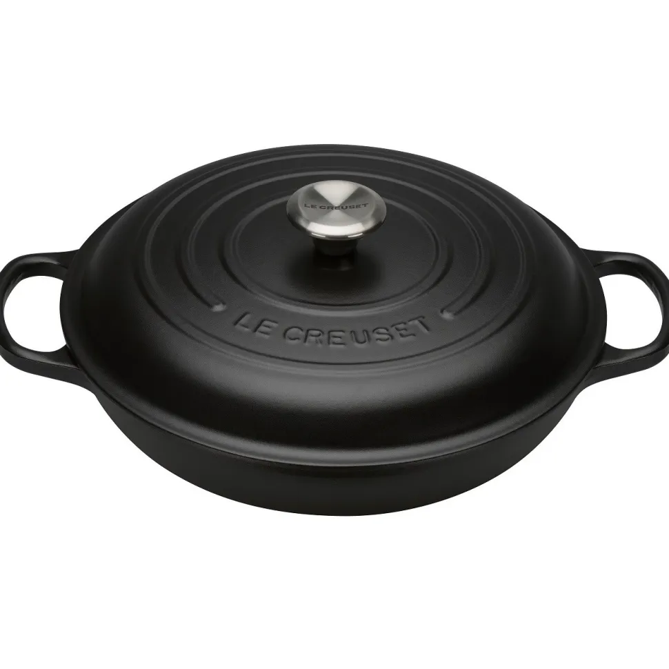 Braadpan Le Creuset Campagnard Zwart 30 cm