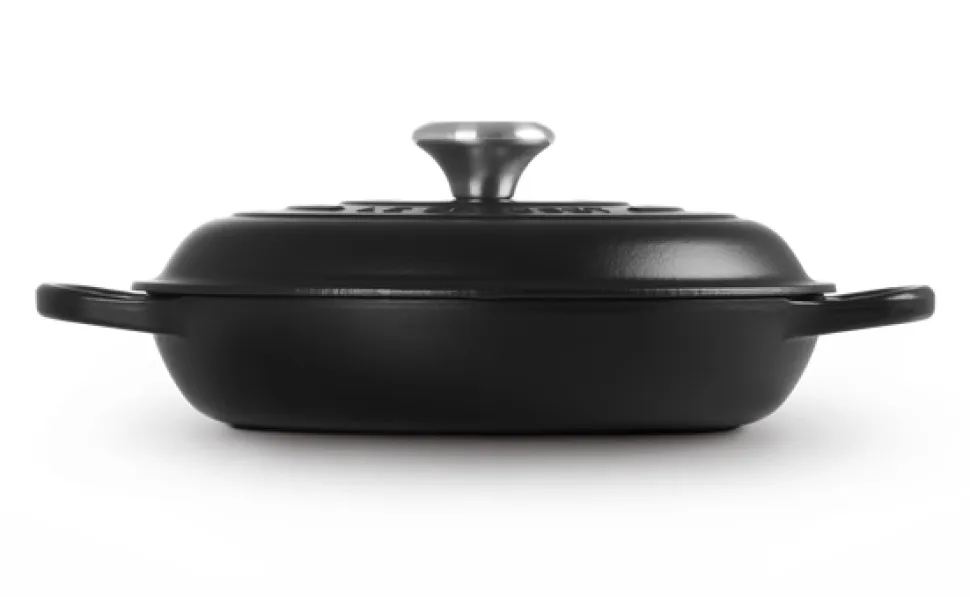 Braadpan Le Creuset Campagnard Zwart 30 cm
